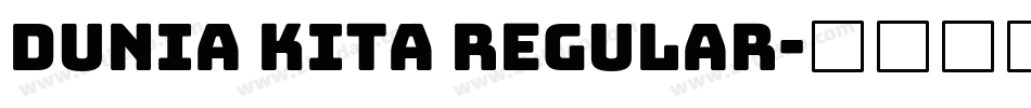 Dunia Kita Regular字体转换